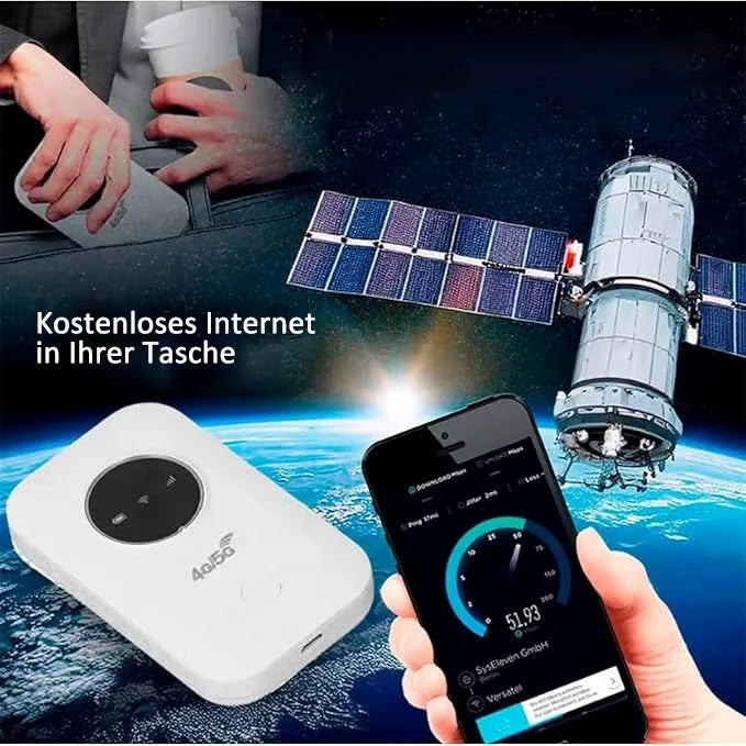 Tragbares WLAN Kommt mit Firewall [GENIESSEN SIE ÜBERALL INTERNET 🔥